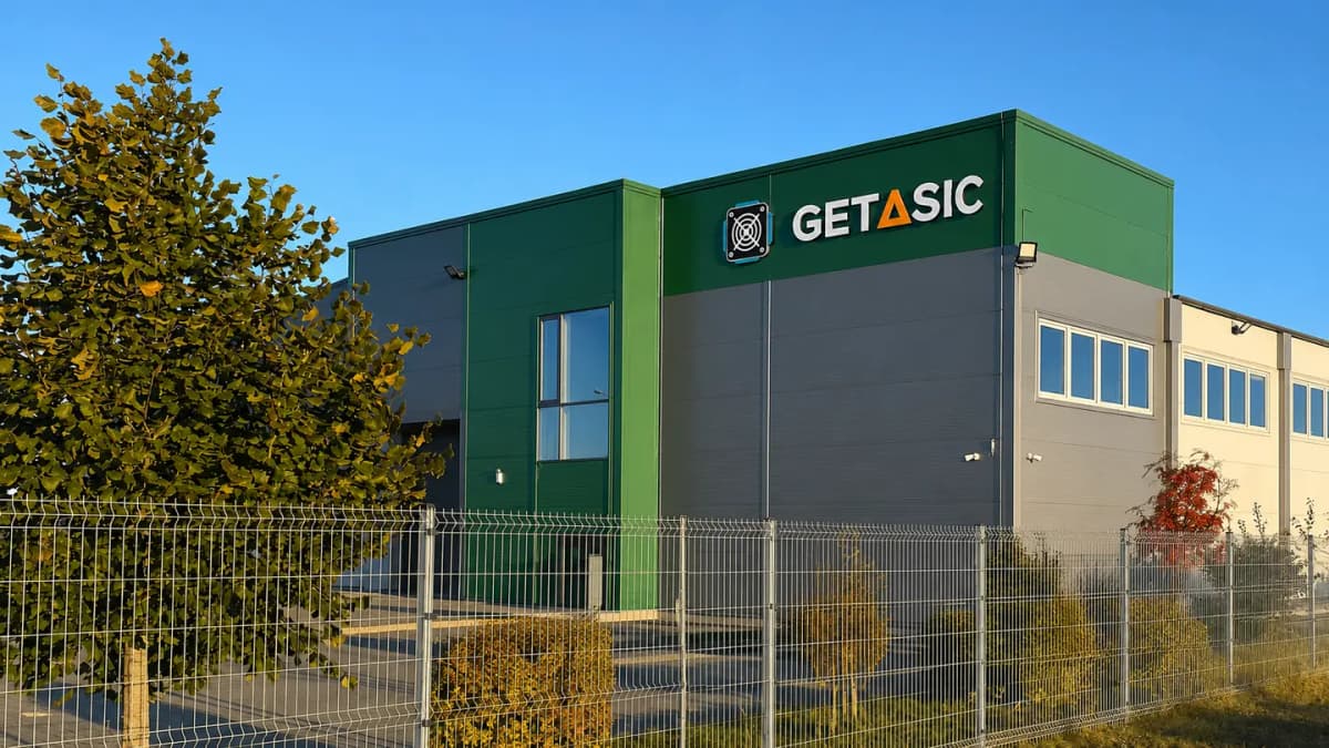 Organized mining facility with ASIC racks