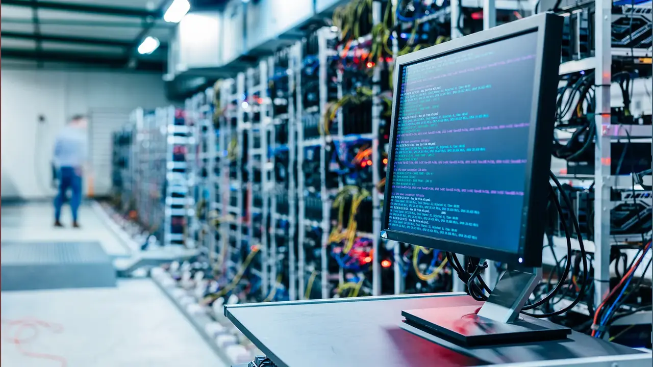 Mining performance monitoring dashboard screen